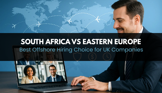 Global expansion no longer requires opening physical offices or navigating complex local employment laws alone. UK businesses increasingly rely on offshore hiring to access skilled professionals, reduce operational costs, and scale faster. The key decision lies in choosing the right region. This detailed comparison explores South Africa vs Eastern Europe: Best Offshore Hiring Choice for UK Companies, with a strong focus on talent quality, cost efficiency, time zone alignment, and compliance support. At Employer Of Record South Africa, we help UK companies hire legally and efficiently through a compliant Employer of Record model. By partnering with a trusted provider like Employer Of Record South Africa, businesses can onboard South African talent without setting up a local entity. This page compares South Africa and Eastern Europe to help you make an informed offshore hiring UK decision. Understanding Offshore Hiring for UK Companies Offshore hiring UK strategies allow companies to recruit talent from other countries while maintaining operational control. Businesses typically offshore roles in IT, finance, customer support, engineering, marketing, and back-office operations. The main drivers include cost savings, access to global talent pools, and faster scaling. UK companies often compare regions such as South Africa and Eastern Europe when planning a remote workforce. Each region offers unique benefits, yet the choice depends on business goals, budget, language requirements, and cultural compatibility. A proper remote staffing comparison helps decision-makers avoid costly mistakes. Overview of Global Staffing South Africa South Africa has emerged as a top destination for global staffing, especially for UK businesses. The country combines a highly educated workforce with strong English proficiency and cultural alignment with the UK market. Many professionals in South Africa hold internationally recognised qualifications and have experience working with British and European companies. Global staffing South Africa also benefits from a mature outsourcing ecosystem. The country supports industries such as IT services, finance and accounting, legal process outsourcing, customer support, and digital marketing. Overview of Offshore Hiring in Eastern Europe Eastern Europe includes popular offshore destinations such as Poland, Romania, Hungary, Ukraine, and Bulgaria. The region attracts UK businesses primarily for software development, engineering, and technical roles. Many Eastern European professionals possess strong STEM backgrounds and experience working with Western European clients. Offshore hiring UK companies value Eastern Europe for technical expertise and proximity to Western Europe. However, language differences, cultural nuances, and rising salary expectations increasingly influence hiring decisions. A balanced remote staffing comparison highlights both strengths and limitations. Cost Comparison. South Africa vs Eastern Europe Cost efficiency remains a critical factor in offshore hiring UK strategies. South Africa generally offers lower employment costs compared to most Eastern European countries. Salaries, benefits, office overheads, and social contributions tend to be more affordable, especially when hiring mid-level and senior professionals. Eastern Europe has seen rapid wage growth due to high demand and competition from EU employers. Countries like Poland and Romania now command salaries closer to Western European levels for skilled roles. South Africa still delivers strong value without compromising talent quality, making it attractive for long-term global staffing South Africa initiatives. Talent Quality and Skill Availability When evaluating South Africa vs Eastern Europe: Best Offshore Hiring Choice for UK Companies, talent depth plays a vital role. South Africa produces graduates from reputable universities and technical institutions, with strong emphasis on business, finance, IT, and customer-facing roles. Many professionals receive training aligned with UK standards. Eastern Europe excels in engineering, software development, and advanced technical roles. However, talent shortages in some countries increase competition and turnover. South Africa offers a broader balance across technical, administrative, and customer-centric roles, which supports diversified offshore teams. English Proficiency and Communication Skills English fluency represents one of South Africa’s strongest advantages. English serves as a primary business language, and professionals communicate with neutral accents familiar to UK clients. This capability benefits customer service, sales, compliance, and management roles. In Eastern Europe, English proficiency varies by country and individual. Technical professionals often read and write English well, but spoken fluency may differ. For UK companies prioritising seamless communication, South Africa often ranks higher in remote staffing comparison assessments. Cultural Alignment with the UK Cultural compatibility reduces friction and accelerates team integration. South Africa shares historical and business ties with the UK, resulting in similar workplace norms, management styles, and professional expectations. Employees understand UK holidays, business etiquette, and service standards. Eastern European cultures differ more significantly from the UK, especially in communication styles and hierarchy. While these differences do not prevent success, they require more adaptation. Global staffing South Africa offers smoother cultural alignment for UK employers seeking immediate productivity. Time Zone Compatibility South Africa operates on GMT plus 2, which aligns well with UK working hours. Teams can collaborate in real time with minimal schedule adjustments. This advantage supports agile workflows, daily stand-ups, and customer support coverage. Eastern Europe spans GMT plus 1 to GMT plus 3, depending on location. While still manageable, differences become noticeable during seasonal daylight changes. South Africa provides consistent time zone overlap, simplifying offshore hiring UK operations. Legal Compliance and Employment Regulations Compliance represents a major concern in offshore hiring. South Africa maintains clear labour laws that protect both employers and employees. Eastern European countries operate under EU or local labour laws, which vary widely. Compliance complexity increases when hiring across multiple jurisdictions. Employer Of Record South Africa simplifies compliance by acting as the legal employer while you manage daily operations. Scalability and Workforce Stability South Africa offers a stable environment for scaling offshore teams. Employee loyalty and lower turnover rates support long-term workforce planning. UK companies can build dedicated teams that grow alongside the business. In Eastern Europe, high demand for skilled professionals often leads to frequent job changes. Retention becomes challenging in competitive markets. For businesses focused on continuity and stability, global staffing South Africa delivers a strong advantage. Infrastructure and Remote Work Readiness South Africa continues to invest in digital infrastructure, fibre connectivity, and business support services. Remote work adoption has increased significantly, enabling seamless collaboration with UK teams. Eastern Europe also boasts strong infrastructure, particularly in urban centres. However, rising costs in major cities influence hiring decisions. South Africa provides reliable infrastructure with cost-effective scalability for offshore hiring UK models. Why UK Companies Choose Employer Of Record South Africa Employer Of Record South Africa supports UK companies with end-to-end employment solutions, businesses avoid entity setup, reduce compliance risk, and accelerate hiring timelines. We handle payroll, tax, contracts, and statutory obligations while you focus on growth. Our expertise in global staffing South Africa allows UK employers to build compliant, high-performing teams faster than traditional outsourcing or direct hiring models. Risk Management and Data Protection South Africa adheres to data protection regulations aligned with global standards, including POPIA. These frameworks support secure handling of client and employee data. Employer Of Record South Africa ensures contracts and processes meet regulatory requirements. Eastern Europe follows GDPR standards, which offer robust protection but increase compliance complexity. South Africa delivers a balanced approach that supports data security without excessive administrative burden. Making the Right Remote Staffing Comparison A structured remote staffing comparison reveals that South Africa offers cost efficiency, English fluency, cultural alignment, and compliance simplicity. Eastern Europe remains strong for niche technical roles but faces rising costs and competition. UK companies must align offshore hiring decisions with long-term goals, communication needs, and operational flexibility. For many organisations, South Africa provides a strategic edge. Frequently Asked Questions Is South Africa better than Eastern Europe for outsourcing? South Africa offers strong English skills, cost efficiency, and cultural alignment with the UK. Eastern Europe suits niche technical roles but often costs more. What makes South Africa attractive to UK employers? UK employers value South Africa for fluent English speakers, similar business culture, and favourable time zone overlap. Which country offers better English-speaking talent? South Africa generally provides higher overall English fluency across professional roles compared to Eastern Europe. Conclusion Choosing between South Africa vs Eastern Europe: Best Offshore Hiring Choice for UK Companies requires a careful evaluation of cost, talent, communication, and compliance. South Africa consistently delivers value through skilled English-speaking professionals, cultural alignment, and operational simplicity. Eastern Europe remains competitive for specialised technical roles but presents higher costs and complexity. For UK businesses seeking scalable and compliant offshore hiring UK solutions, global staffing South Africa offers a compelling advantage. With the support of Employer Of Record South Africa, companies can build reliable remote teams and achieve sustainable growth with confidence.